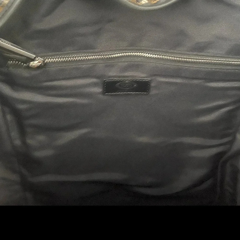 Tod's Italy Fabric Backpack, Tech New Gommini Medio, XBMTDSG9300NRHXTT3
